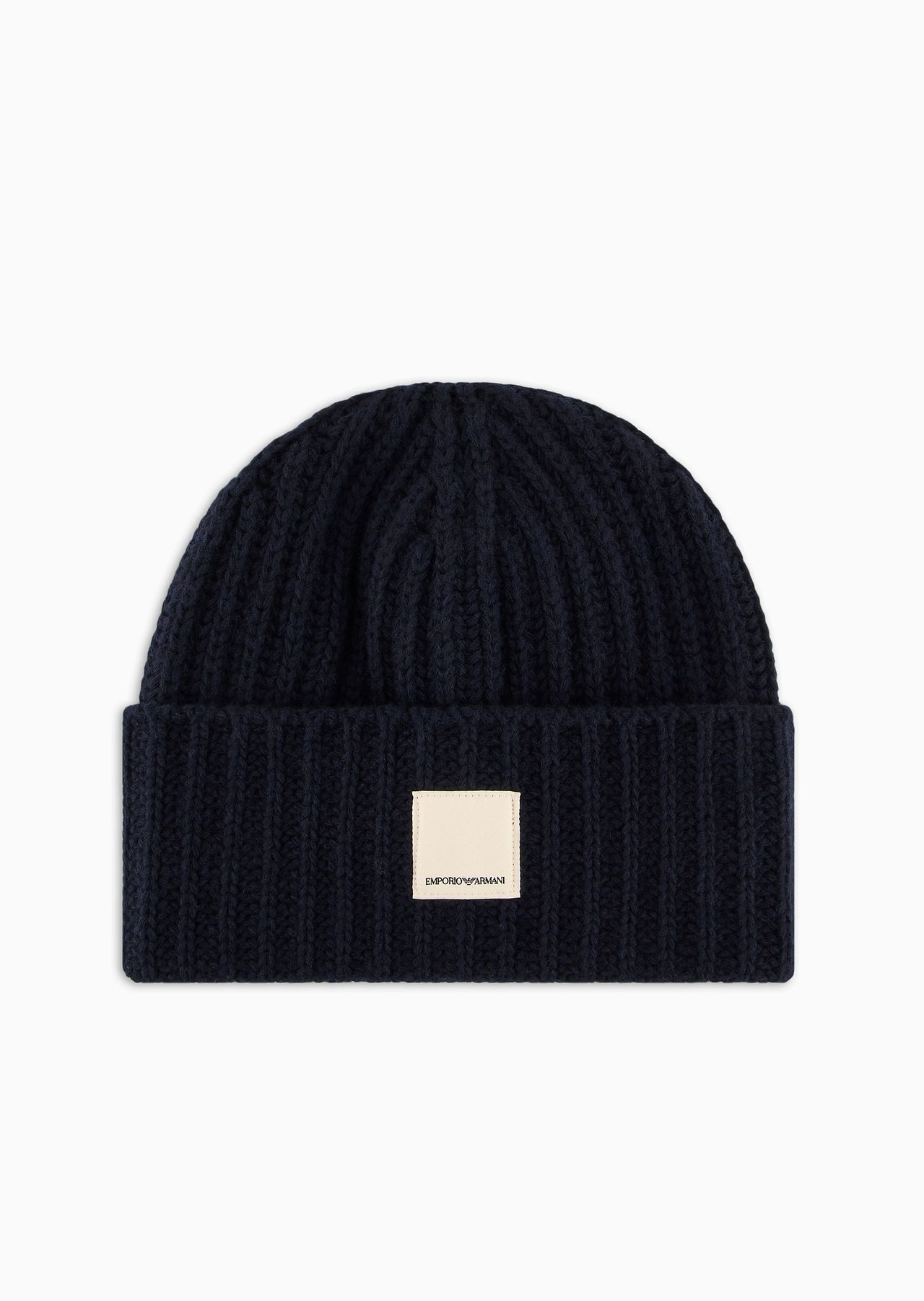 ASV Capsule fisherman’s-rib wool beanie - 1