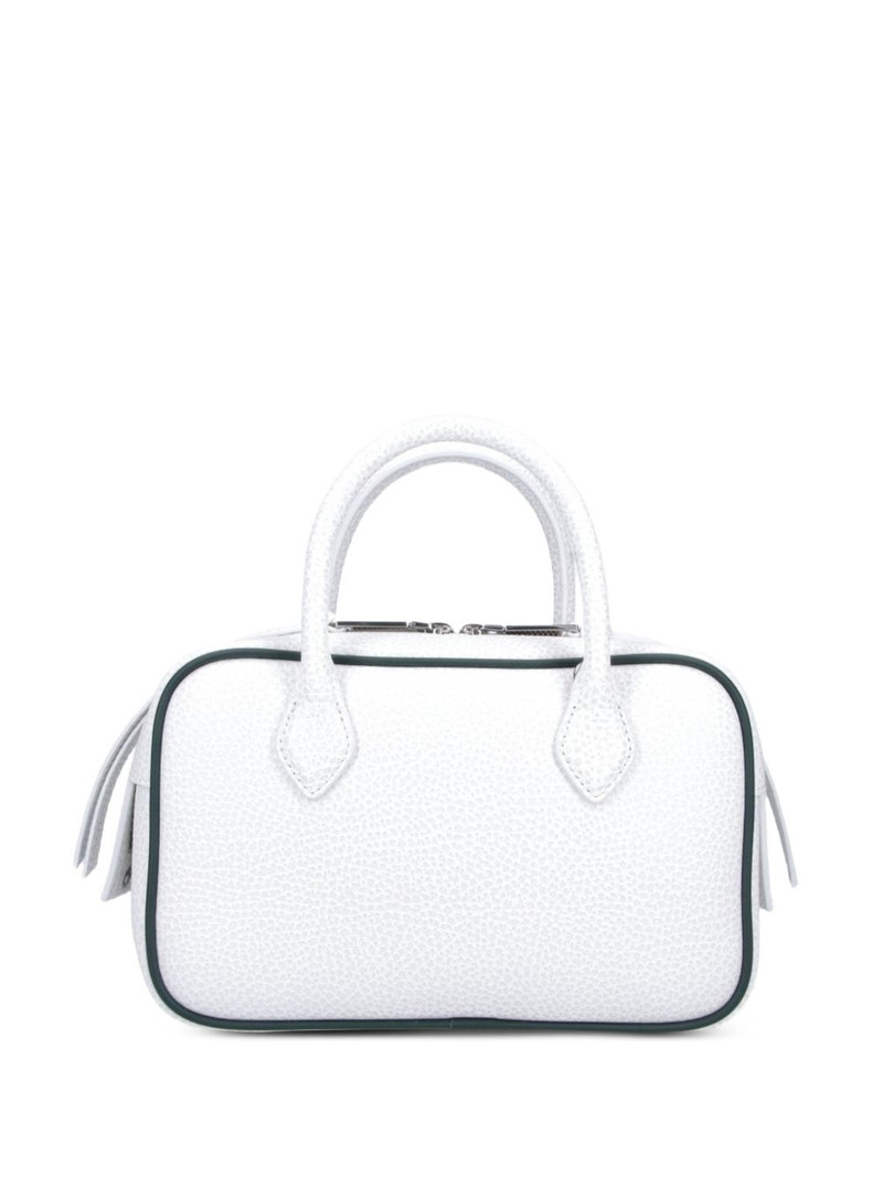LACOSTE logo print tote bag outlook
