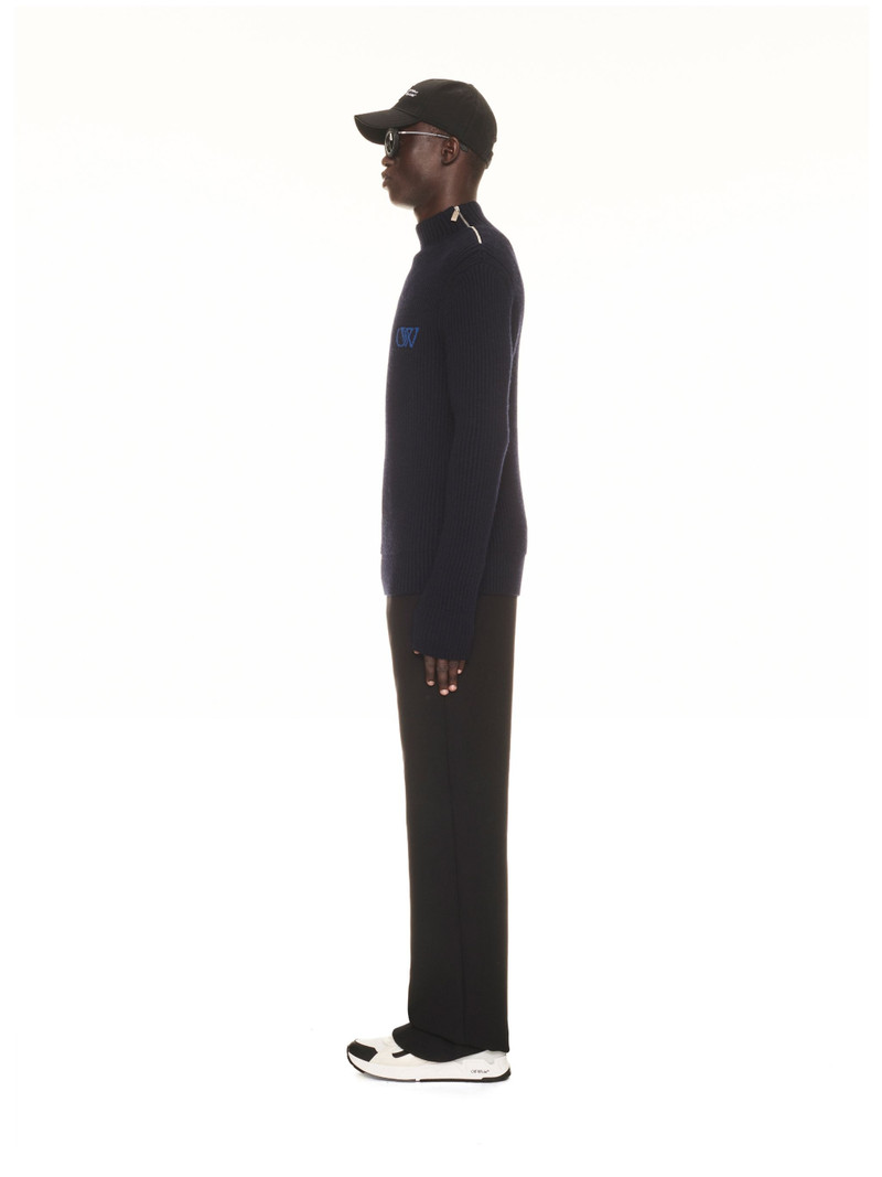 Ow Rib Knit Turtleneck Sierra Leone Sier 3