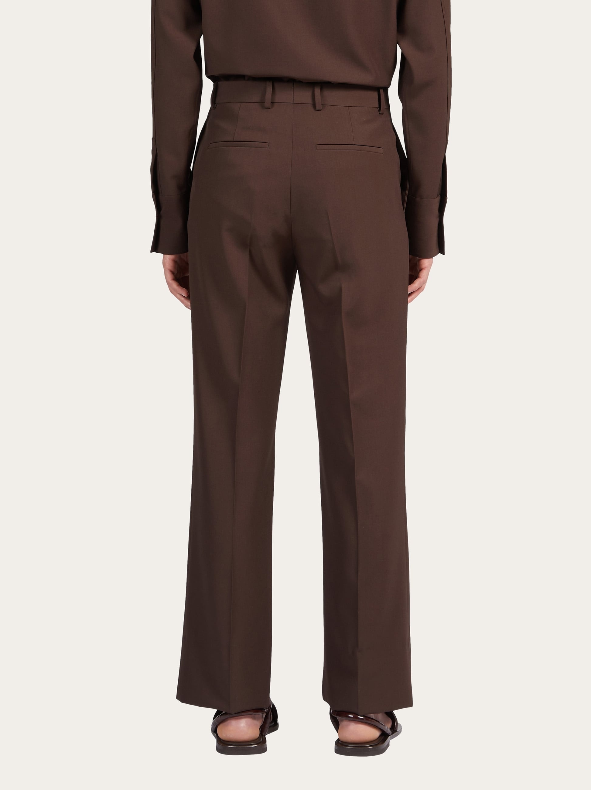 Flat front tailored trouser - 4