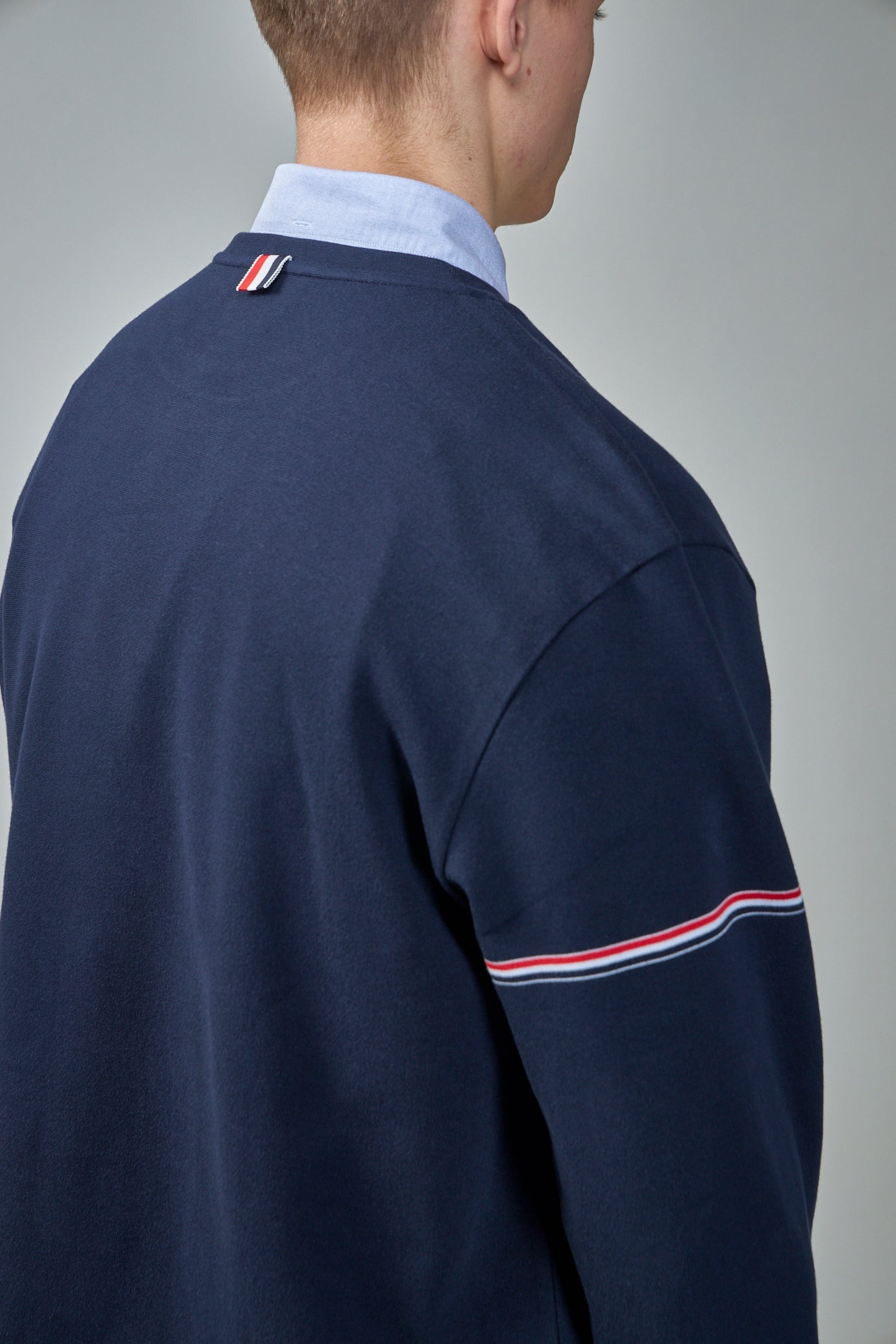 Rugby Fit Long Sleeve Tee In Cotton - 4