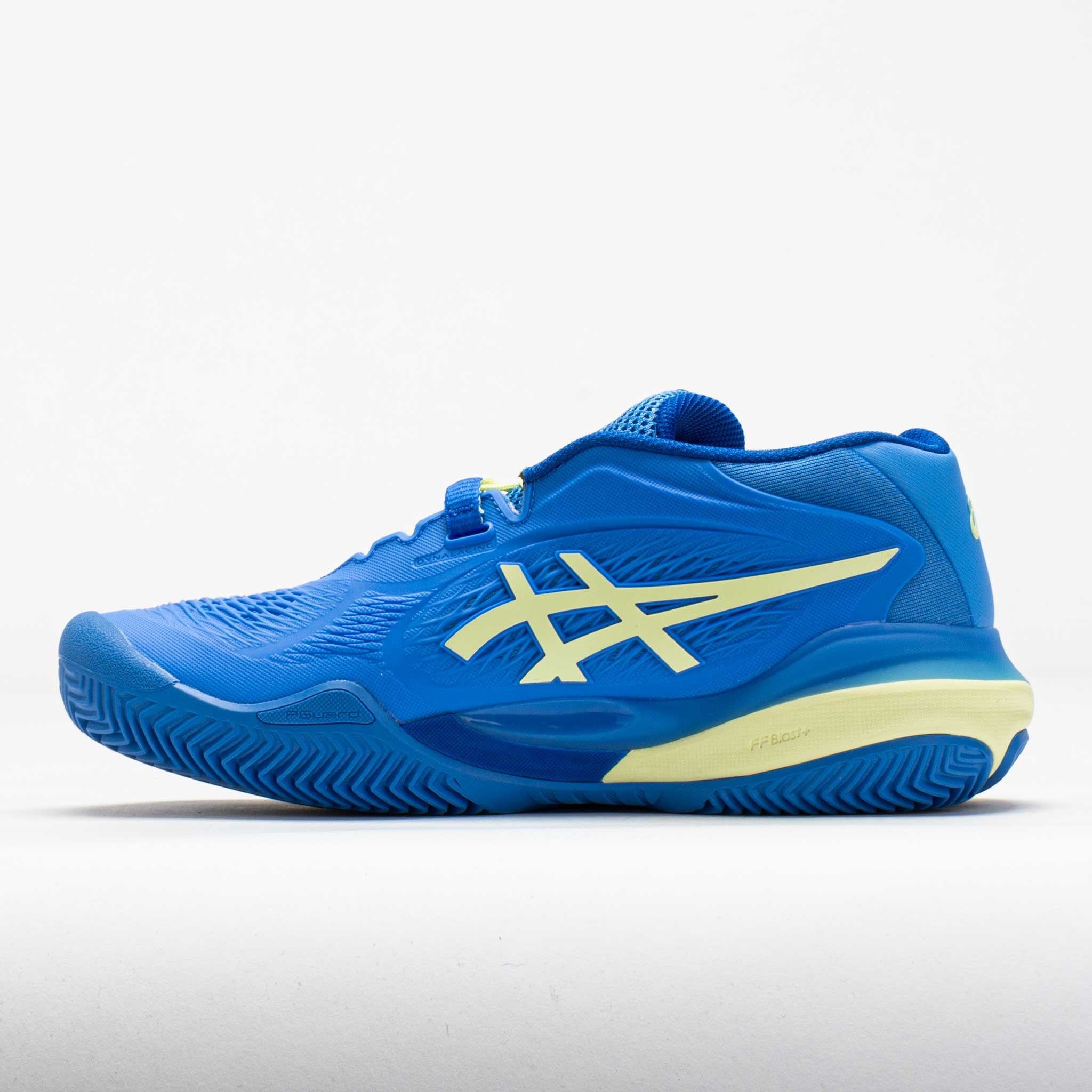 ASICS GEL-Resolution X Clay Women's Blue Coast/Huddle Yellow - 2