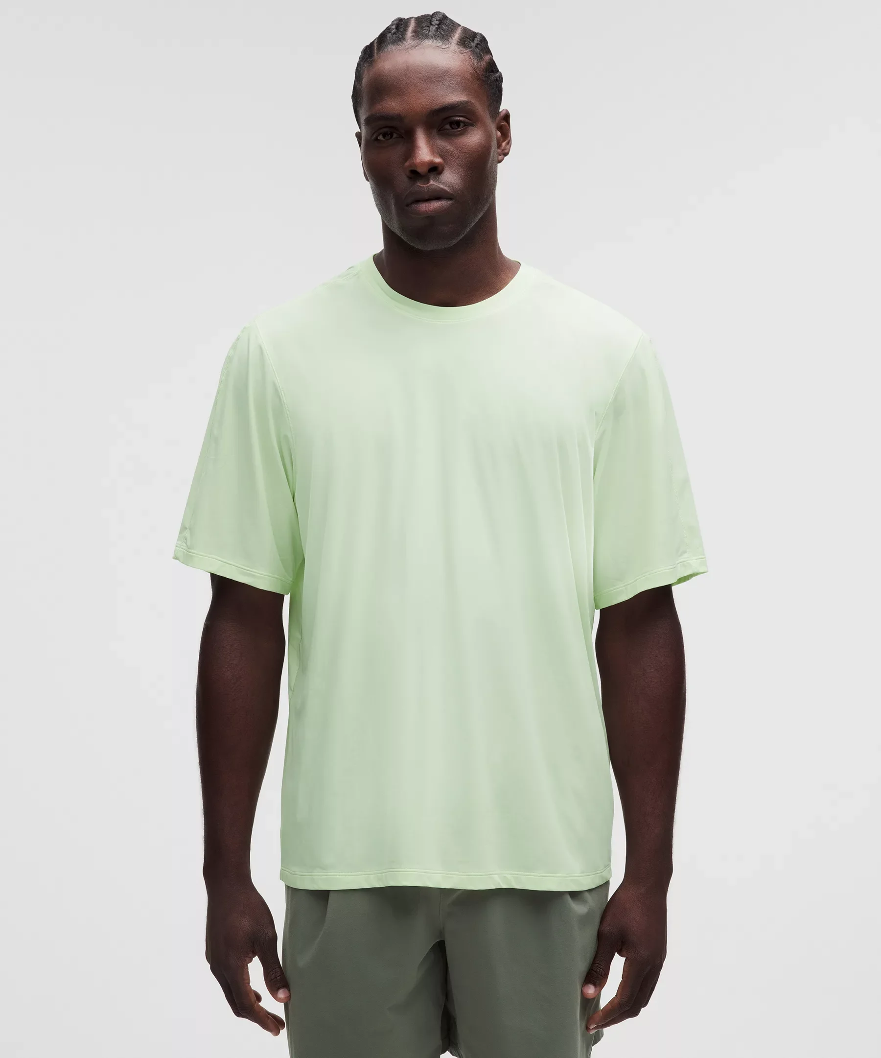 Brushed Yoga Crewneck T-Shirt - 1