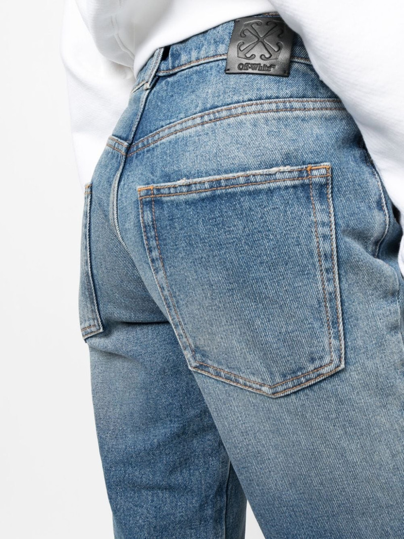 low-rise flared jeans 5