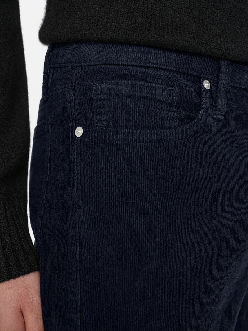 L'Homme Slim Corduroy in Navy 5