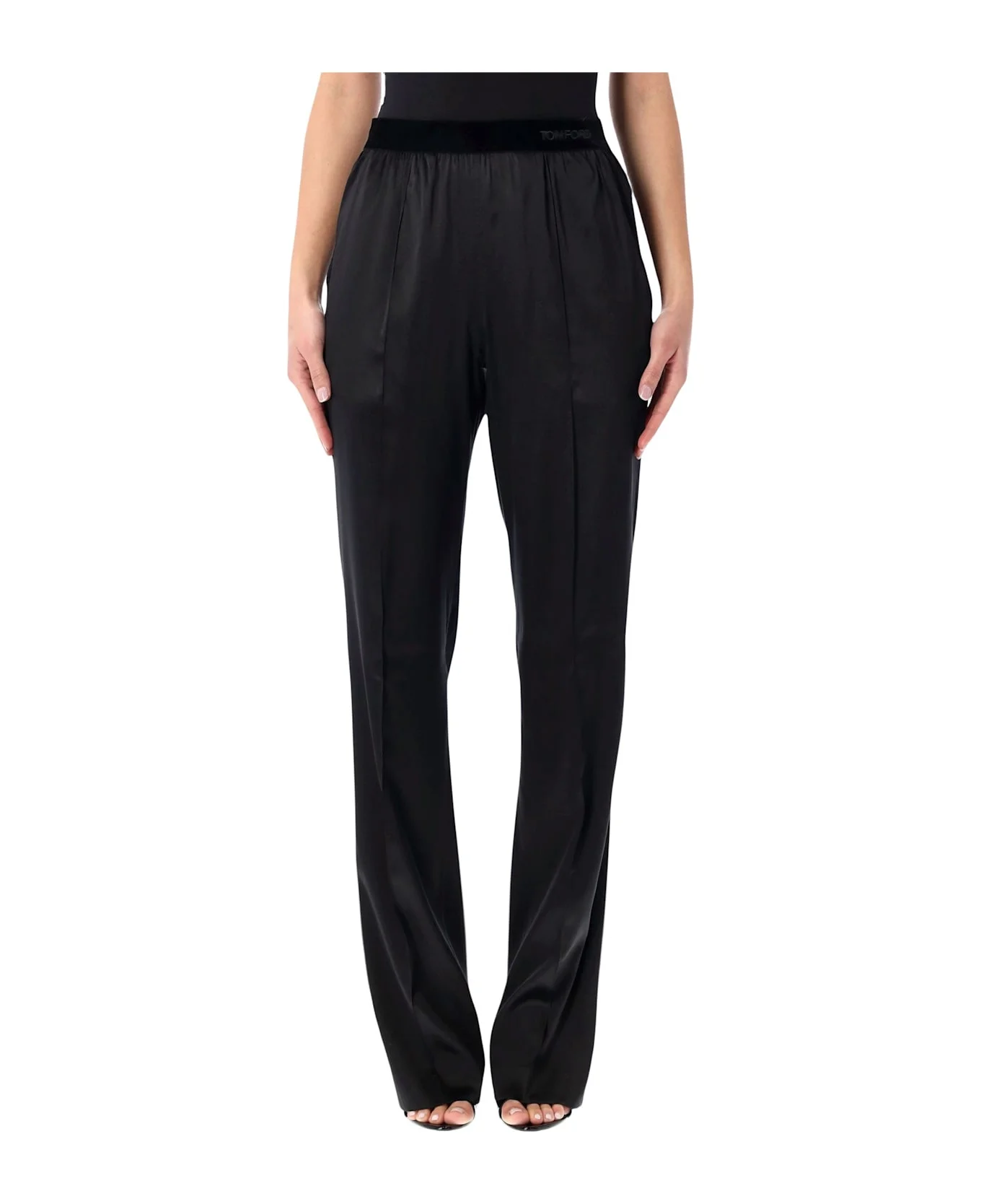 Tom Ford Stretch Silk Satin Pj Pants - 1