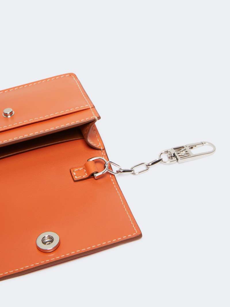 Max Mara Leather purse - TANGERINE outlook