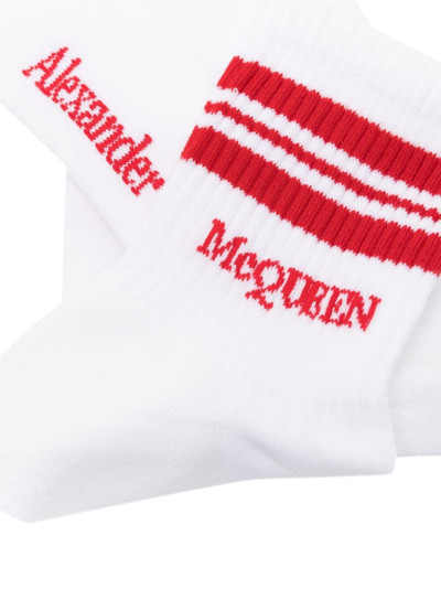 Alexander McQueen Stripe mcqueen socks outlook