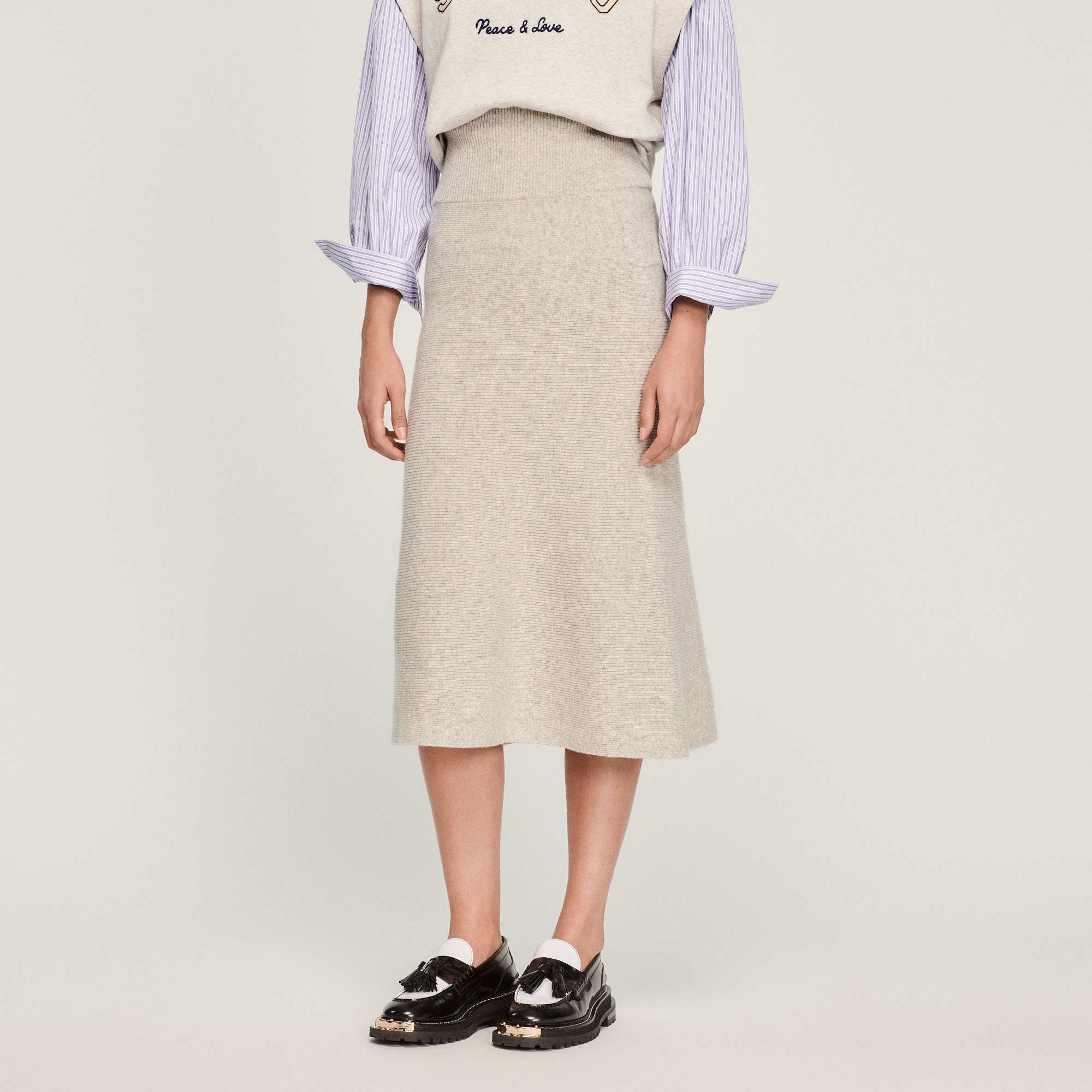 Long flared skirt - 2