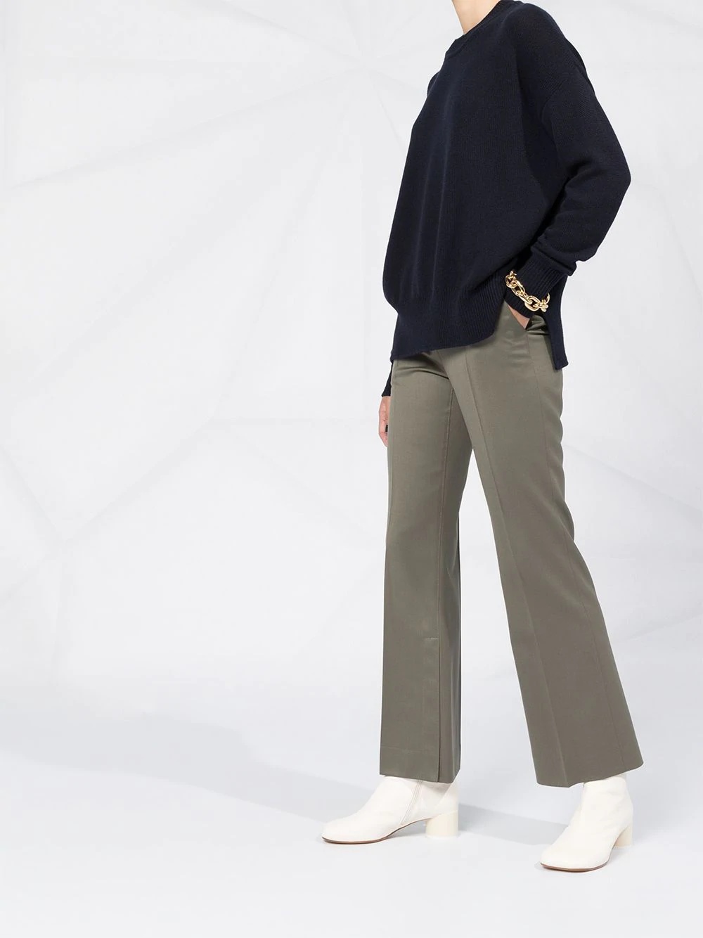 cashmere long-sleeve jumper - 6