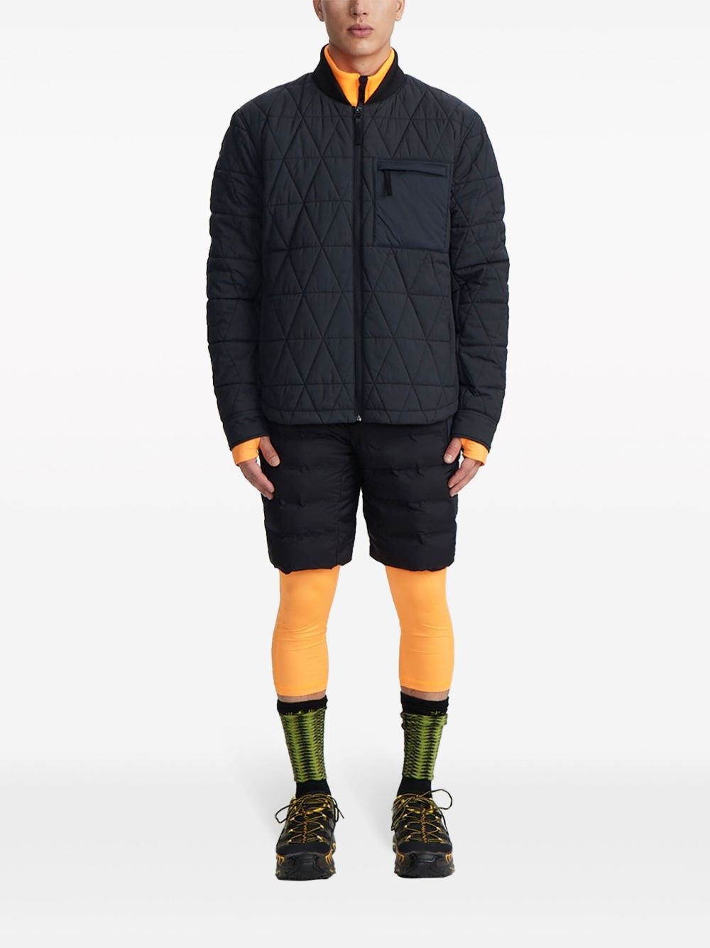 Corkscrew insulated shirt jacket - 2
