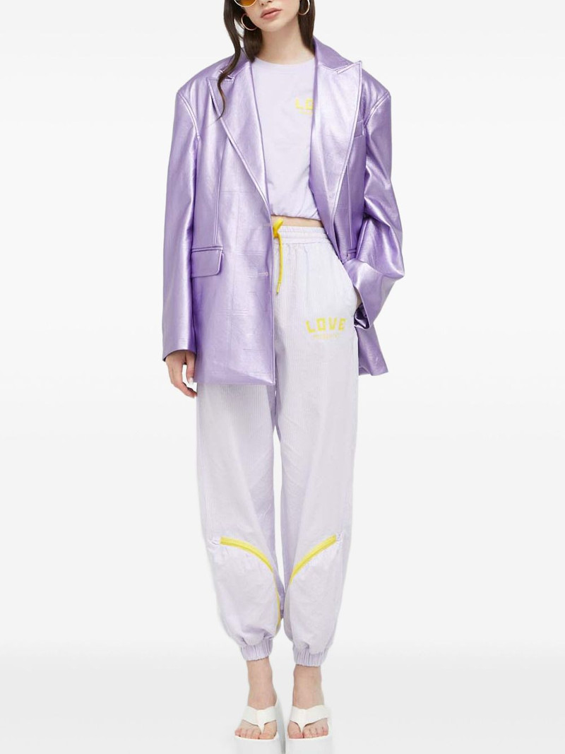 Moschino drawstring track trousers outlook