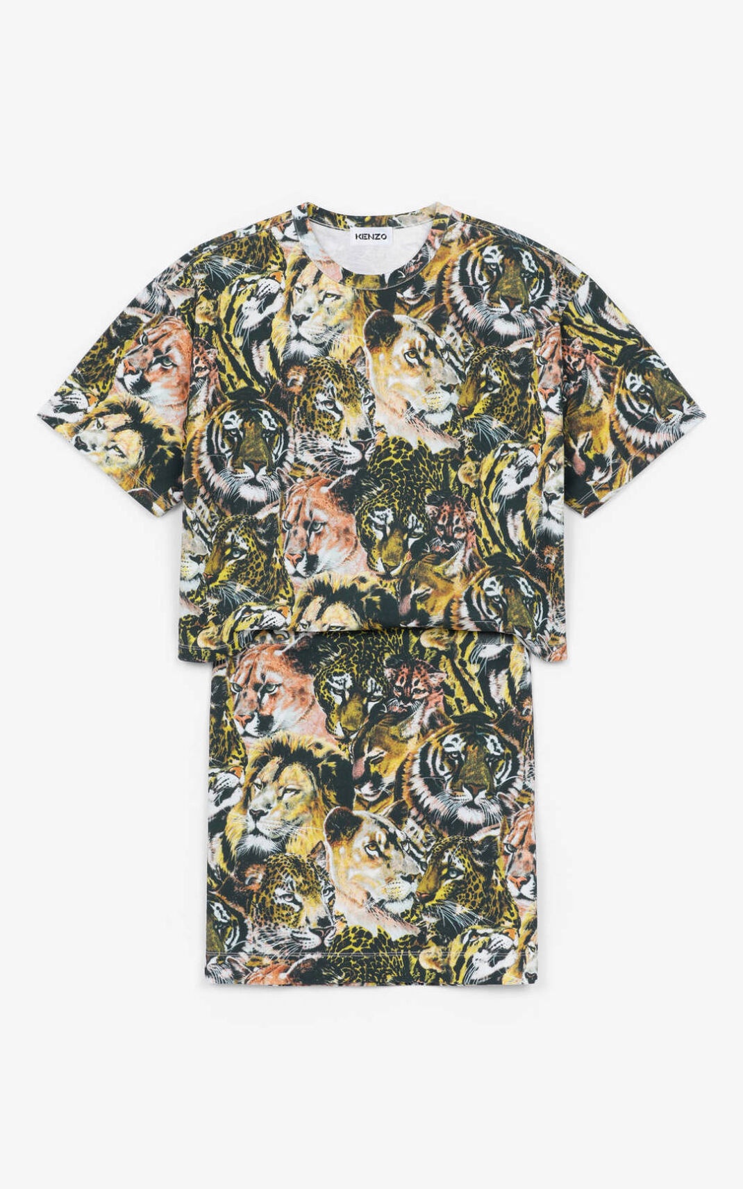 'Wildtigers' T-shirt dress - 1