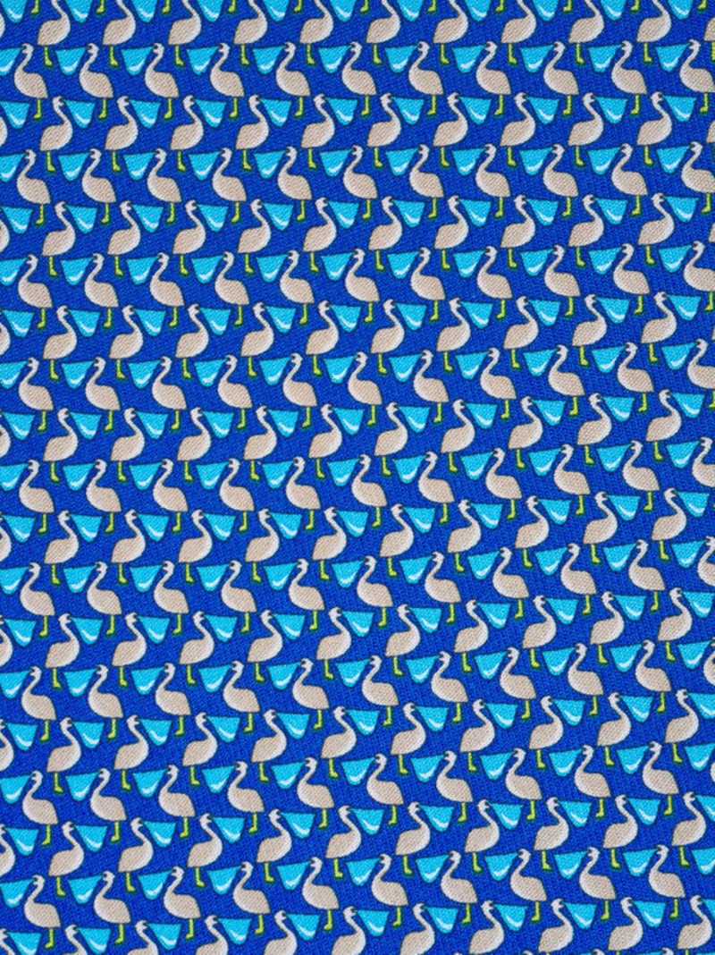 FERRAGAMO patterned silk tie outlook