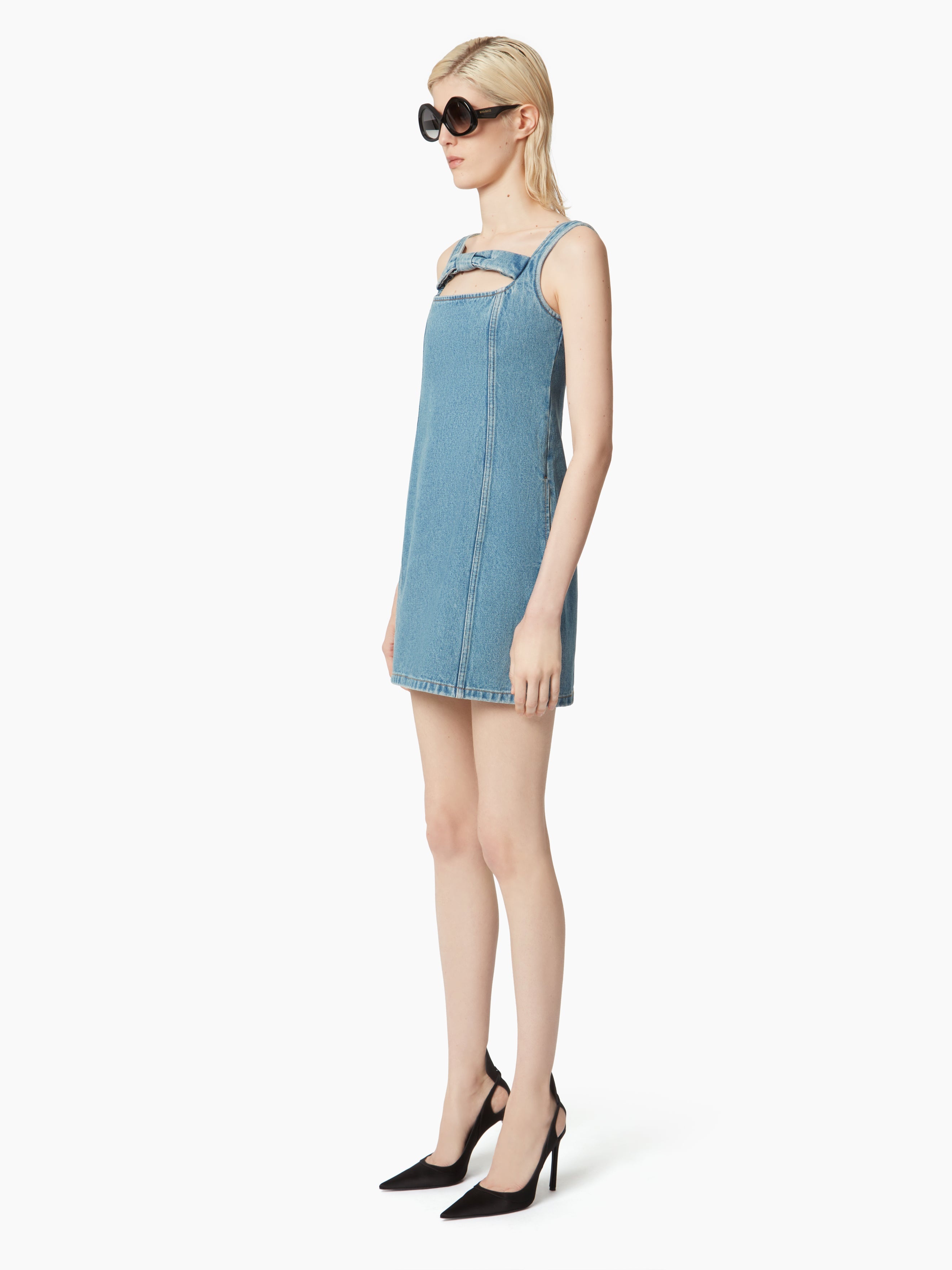 DENIM MINI DRESS - 2