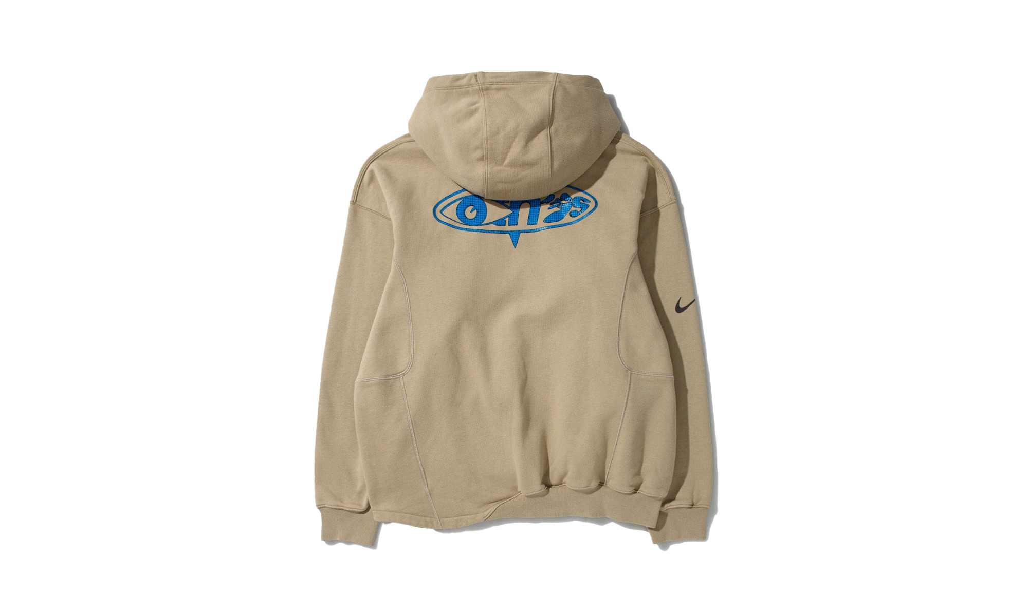 006 FLEECE HOODIE "Beige" - 2
