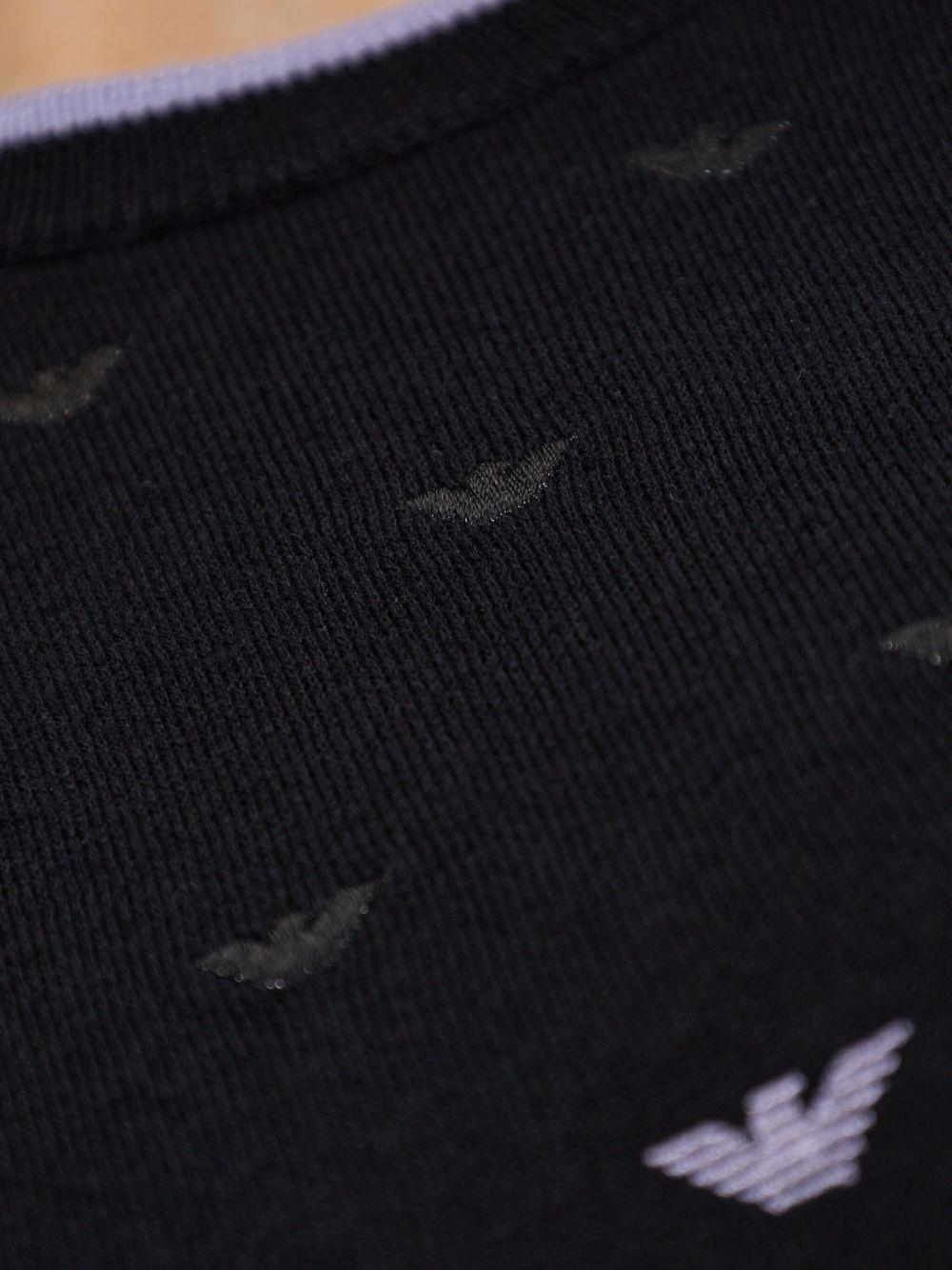 eagle-embroidered top - 5