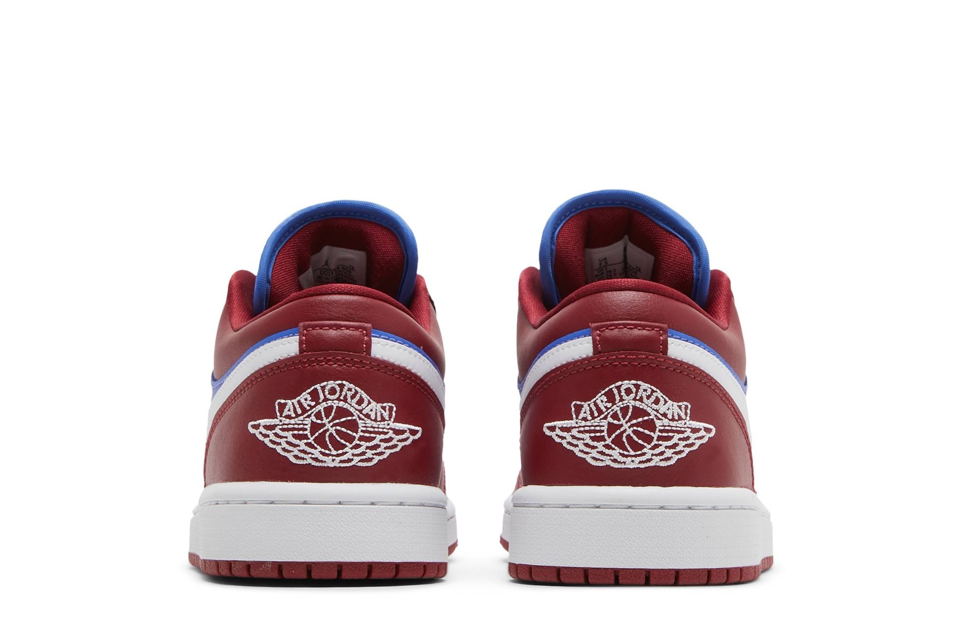 Wmns Air Jordan 1 Low 'Deep Red Blue' - 6