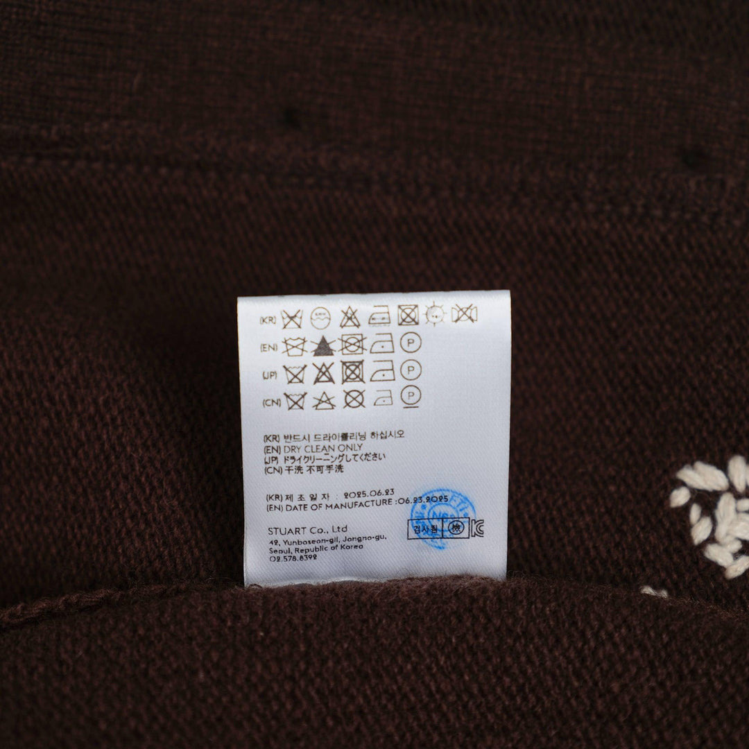 Morgan Hand Stitched Knit Cardigan - 3