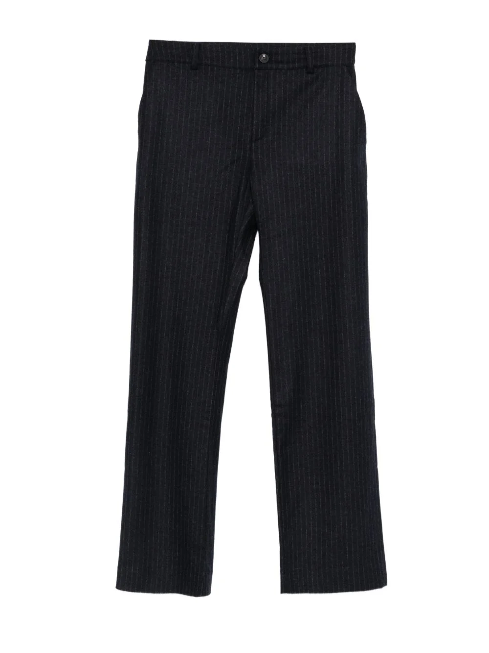 pinstripe-pattern trousers - 1