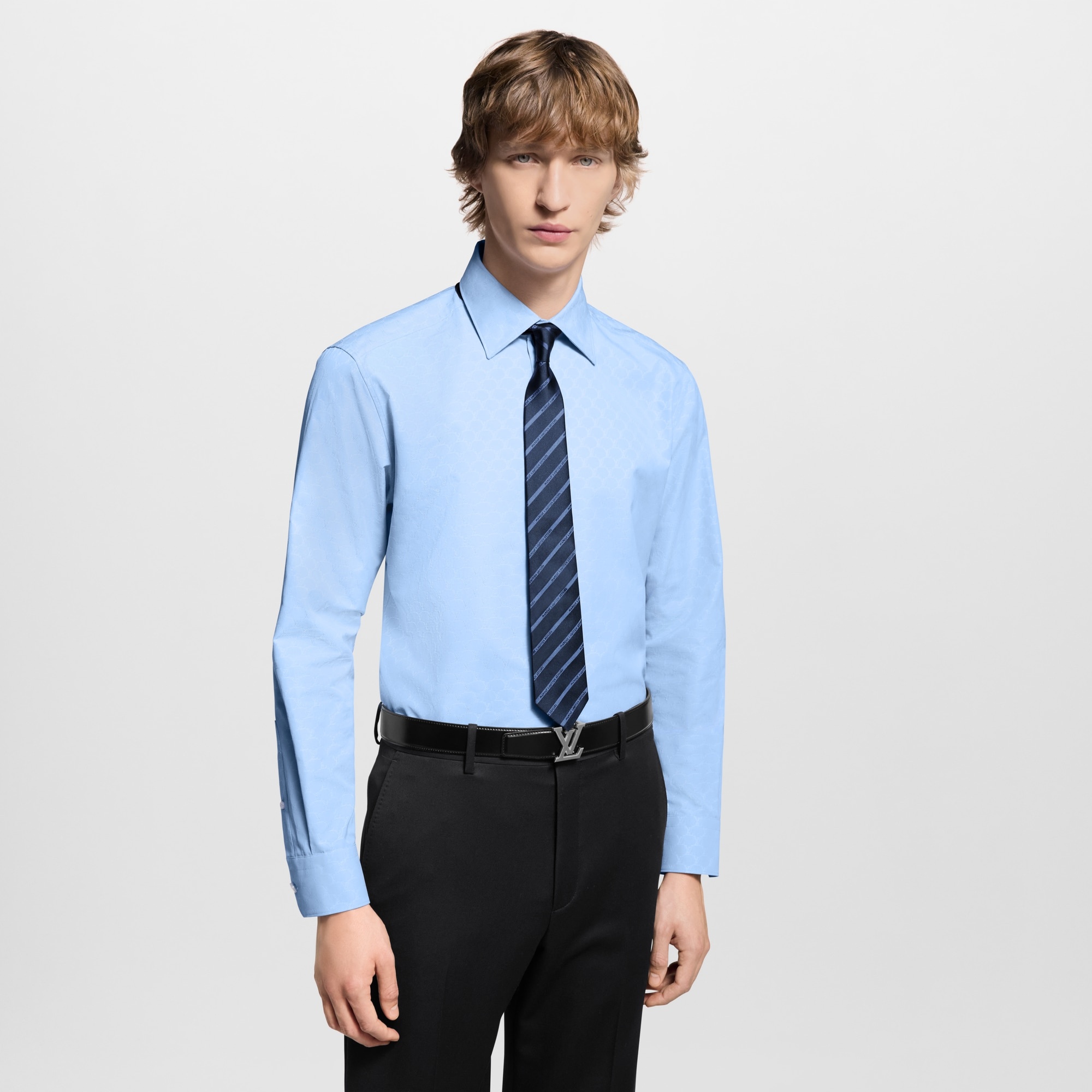 Marque L.Vuitton Deposée Stripes Tie - 5