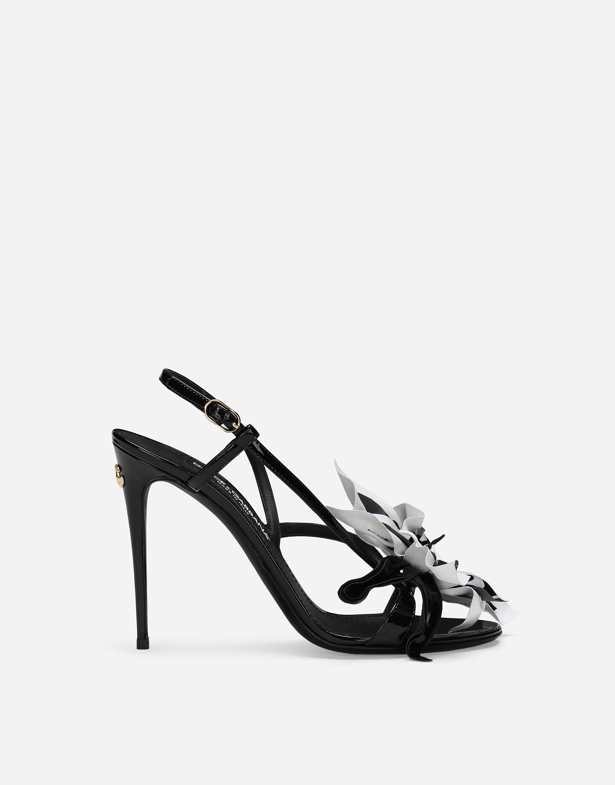 Patent leather sandals - 1