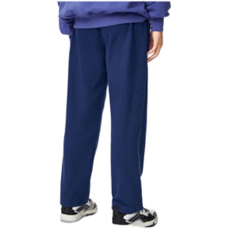 Li-Ning BadFive Graphic Straight Sweatpants 'Navy' AKLSF85-2 - 5