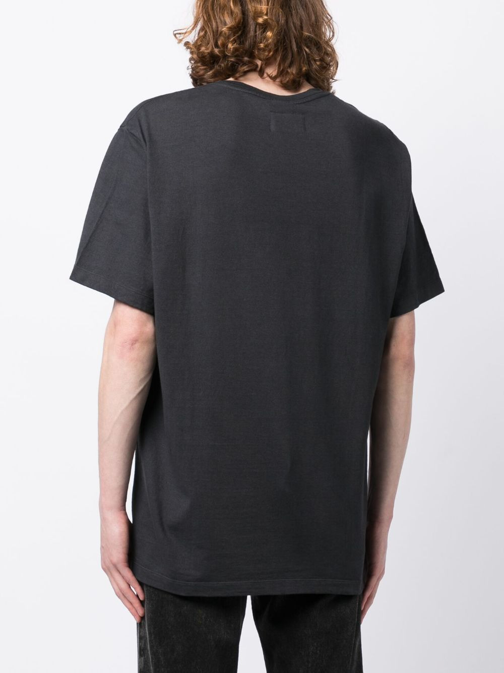 logo-patch organic cotton T-shirt - 4