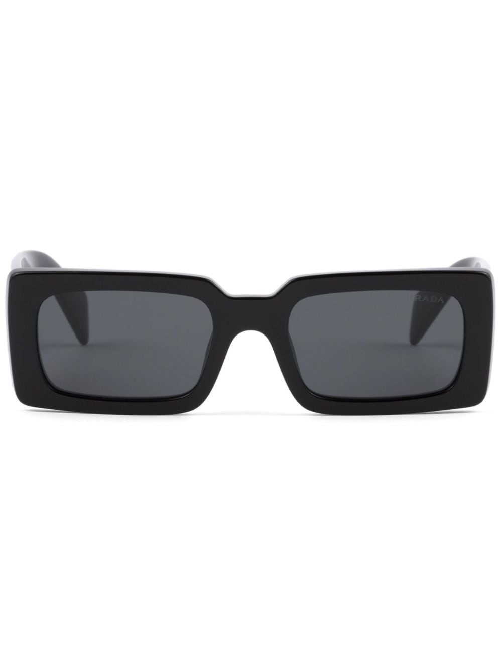 rectangle-frame tinted sunglasses - 1