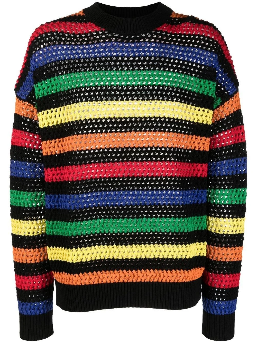 multicolor striped jumper - 1