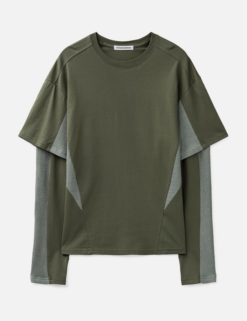 DIFFRACTION KNIT LAYERED LONGSLEEVE 1
