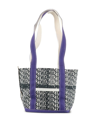 SAINT M×××××× printed cotton tote bag outlook