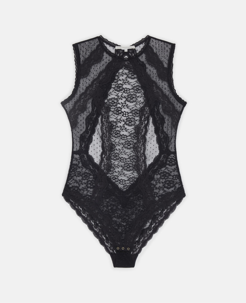 Layla Gleaming High Leg Bodysuit 1