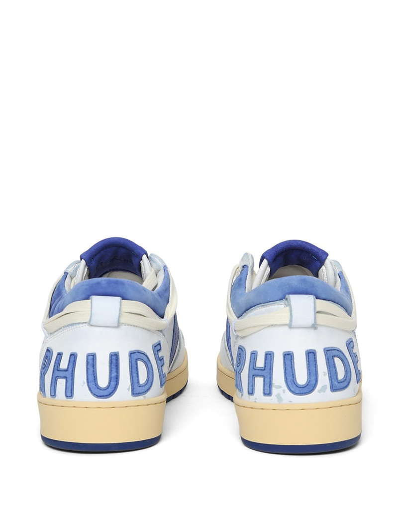 Classic Rhecess Low Sneaker White And Royal Blue 3
