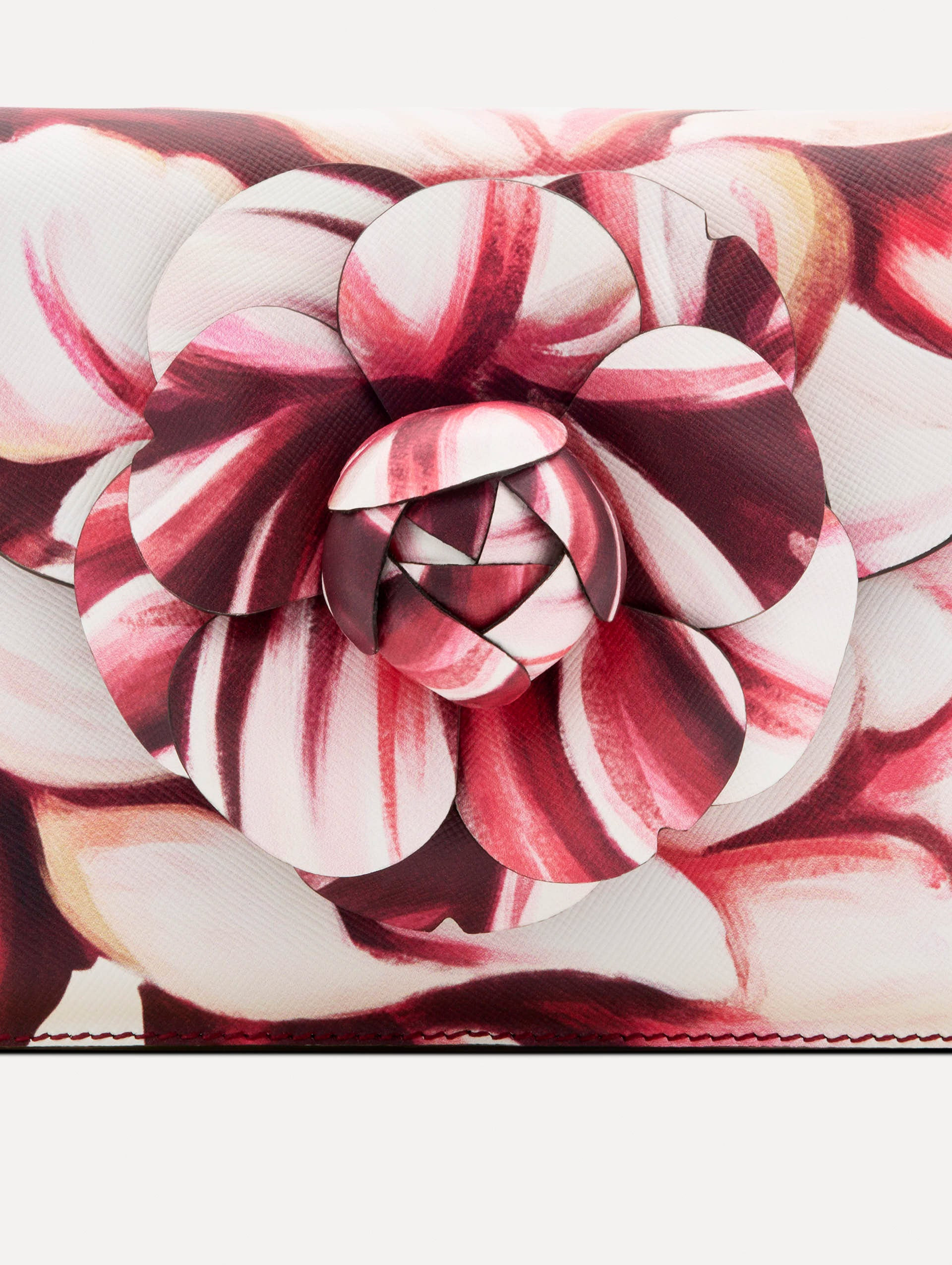 PEONY PRINTED MINI TRO BAG - 5