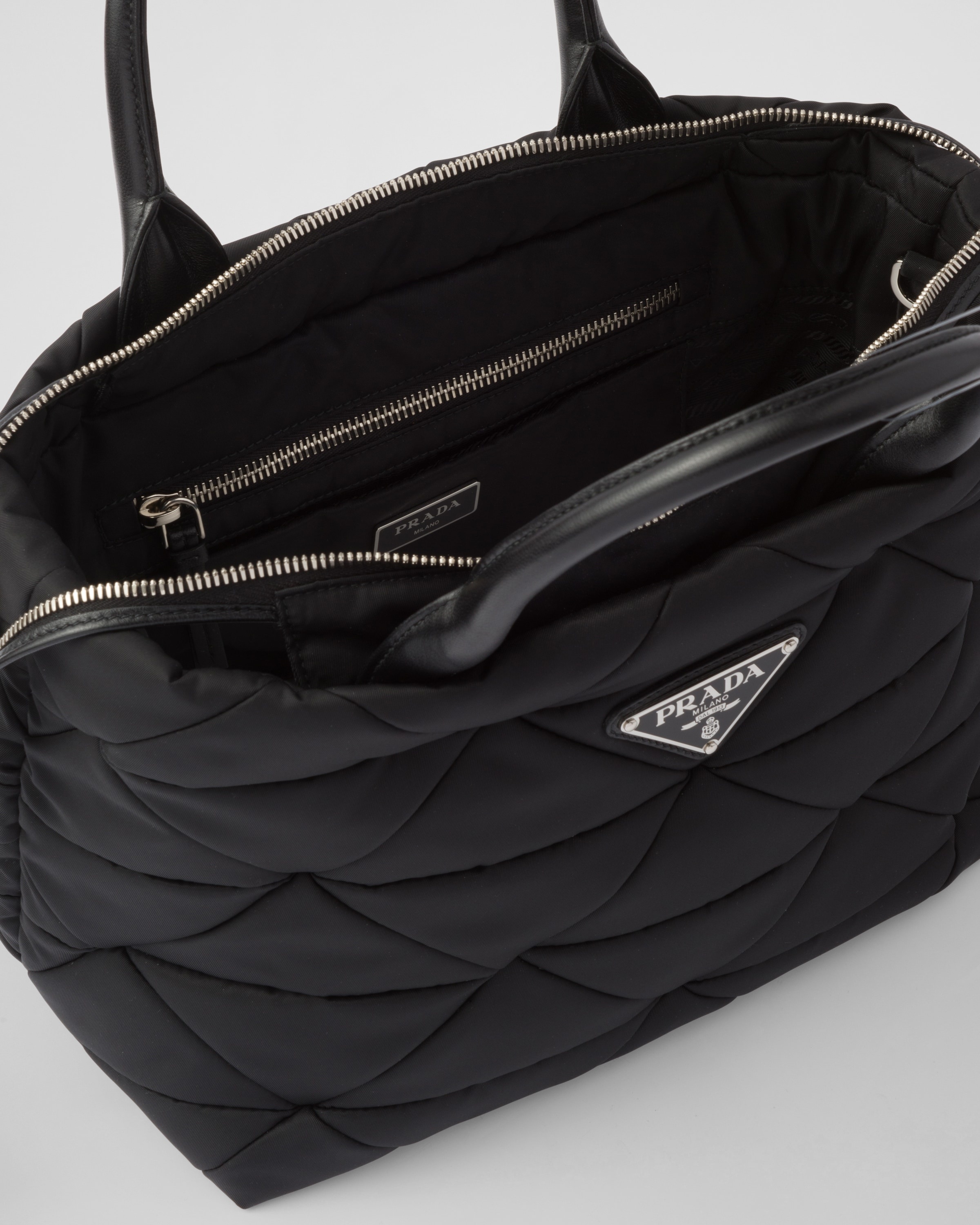 Prada Small Re-Nylon padded tote bag | REVERSIBLE