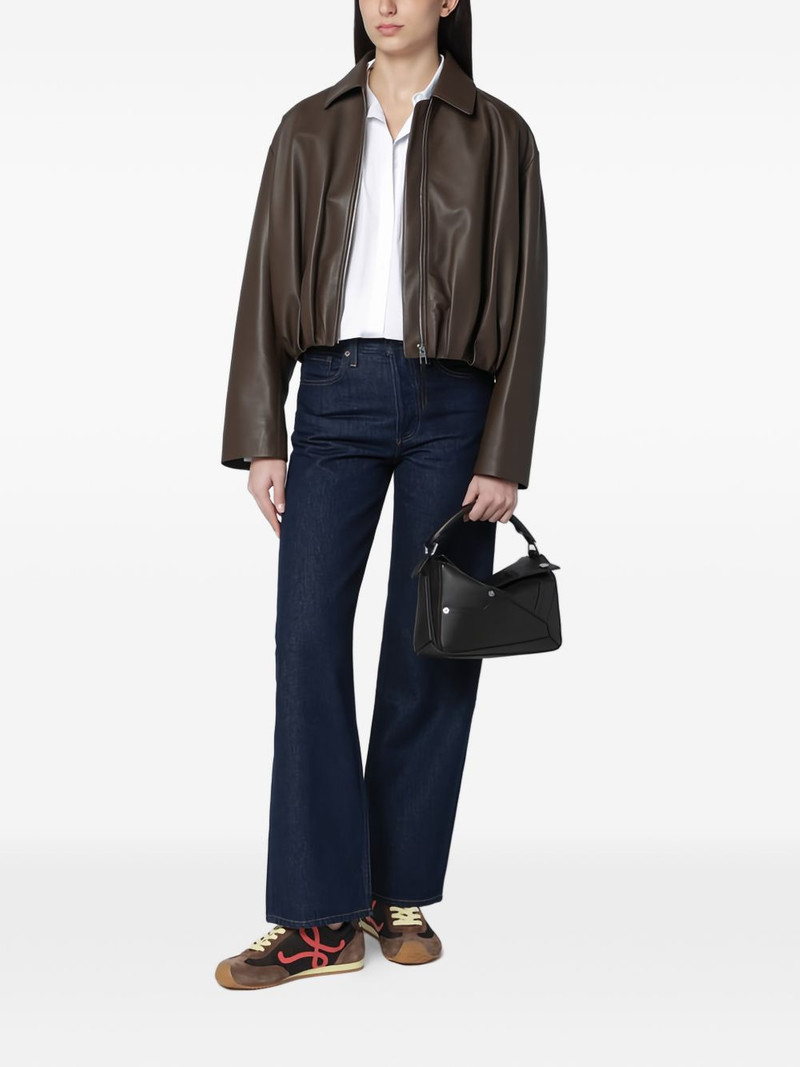 Loewe top handle clutch bag outlook