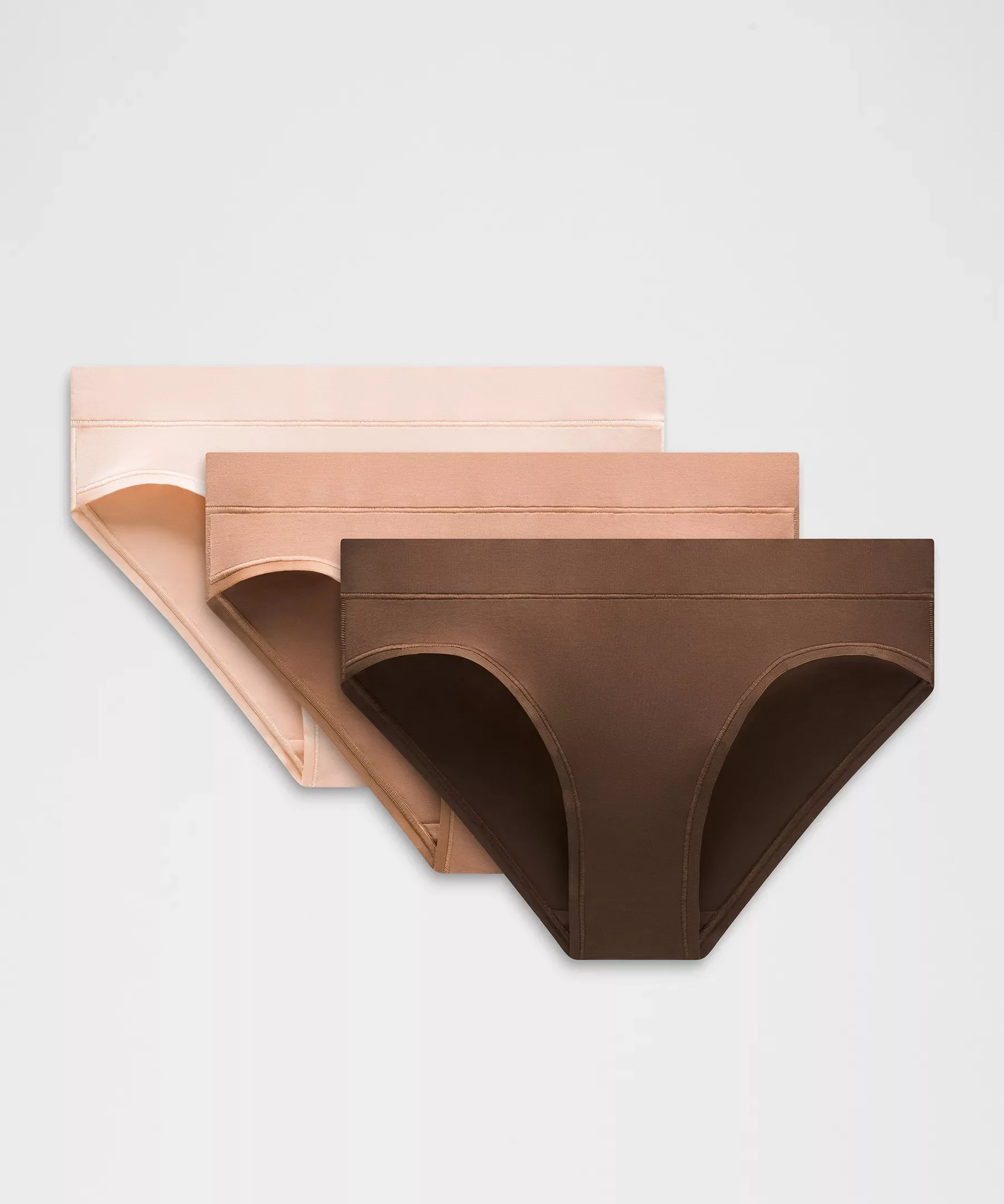 UnderEase Mid-Rise Bikini Underwear *3 Pack - 1