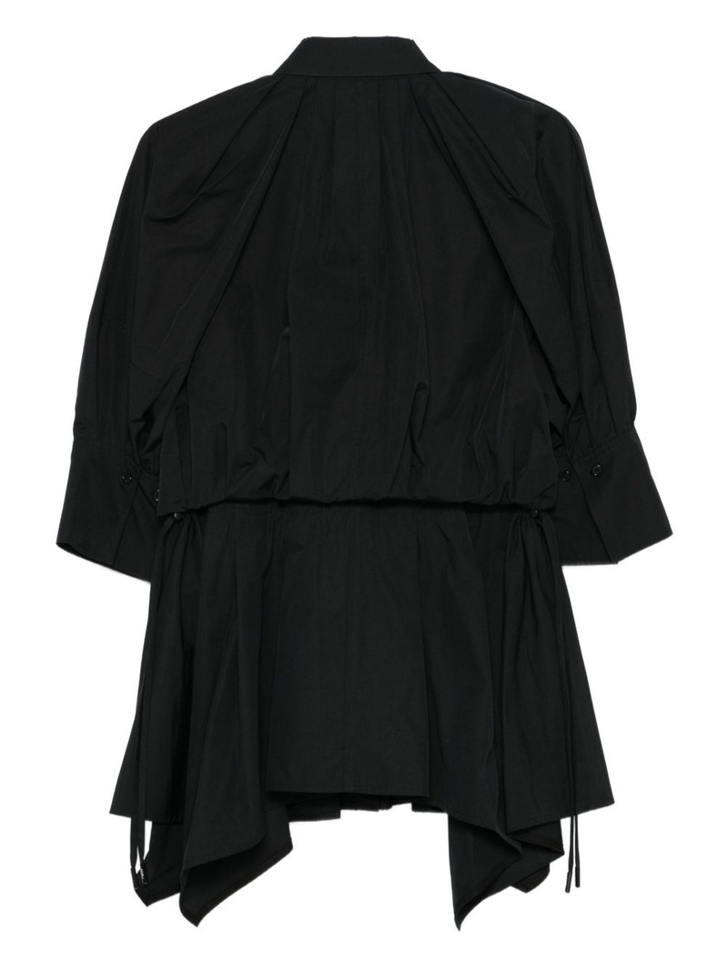 JUUN.J gathered layered blouse outlook