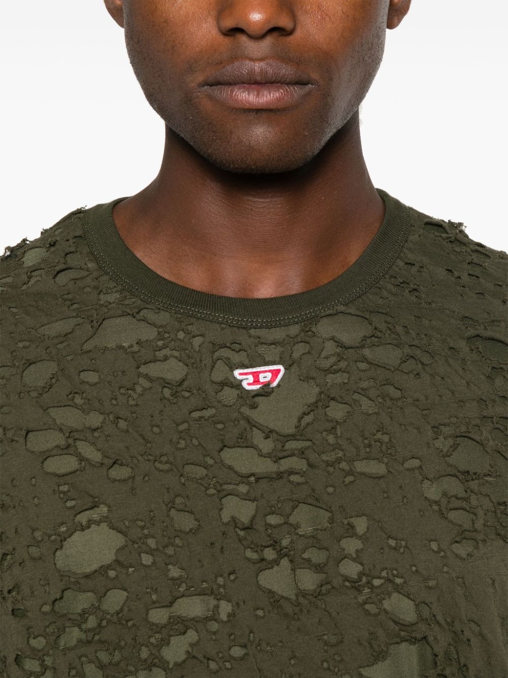 【DIESEL】T-Boxt-Q3 Diesel T-BOXT-Q3 cotton T-shirt | REVERSIBLE