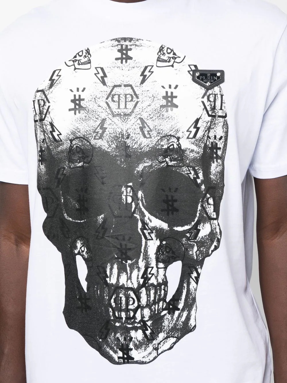 skull-print short-sleeve T-shirt - 6