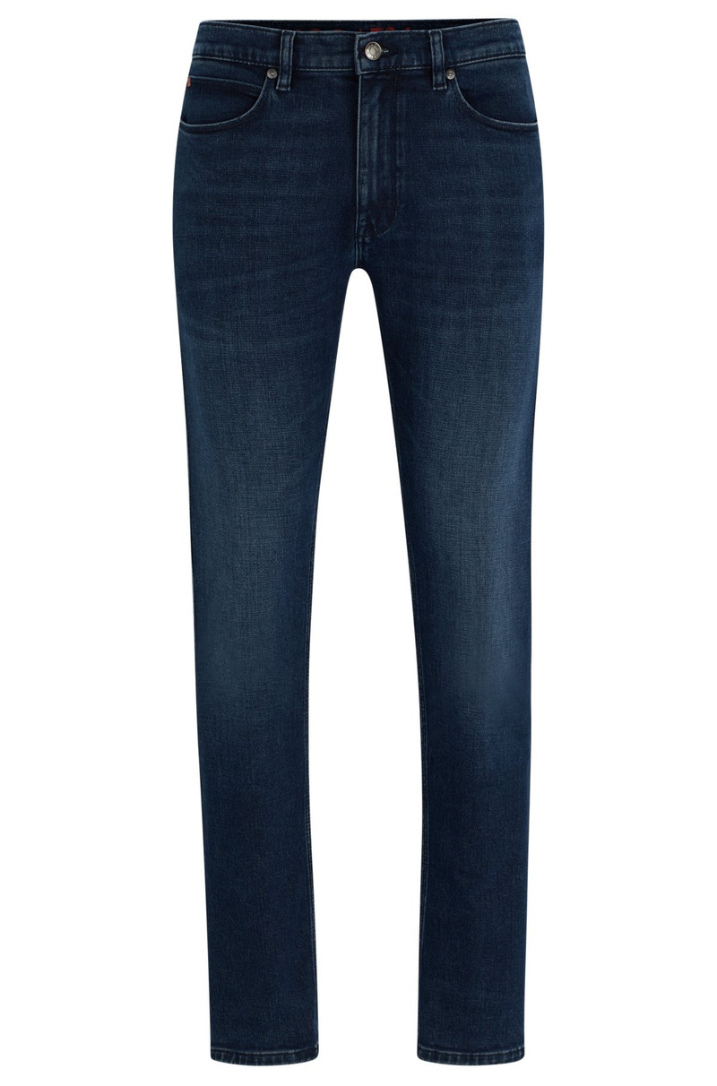 EXTRA-SLIM-FIT JEANS IN BLUE SUPER-SOFT DENIM 1