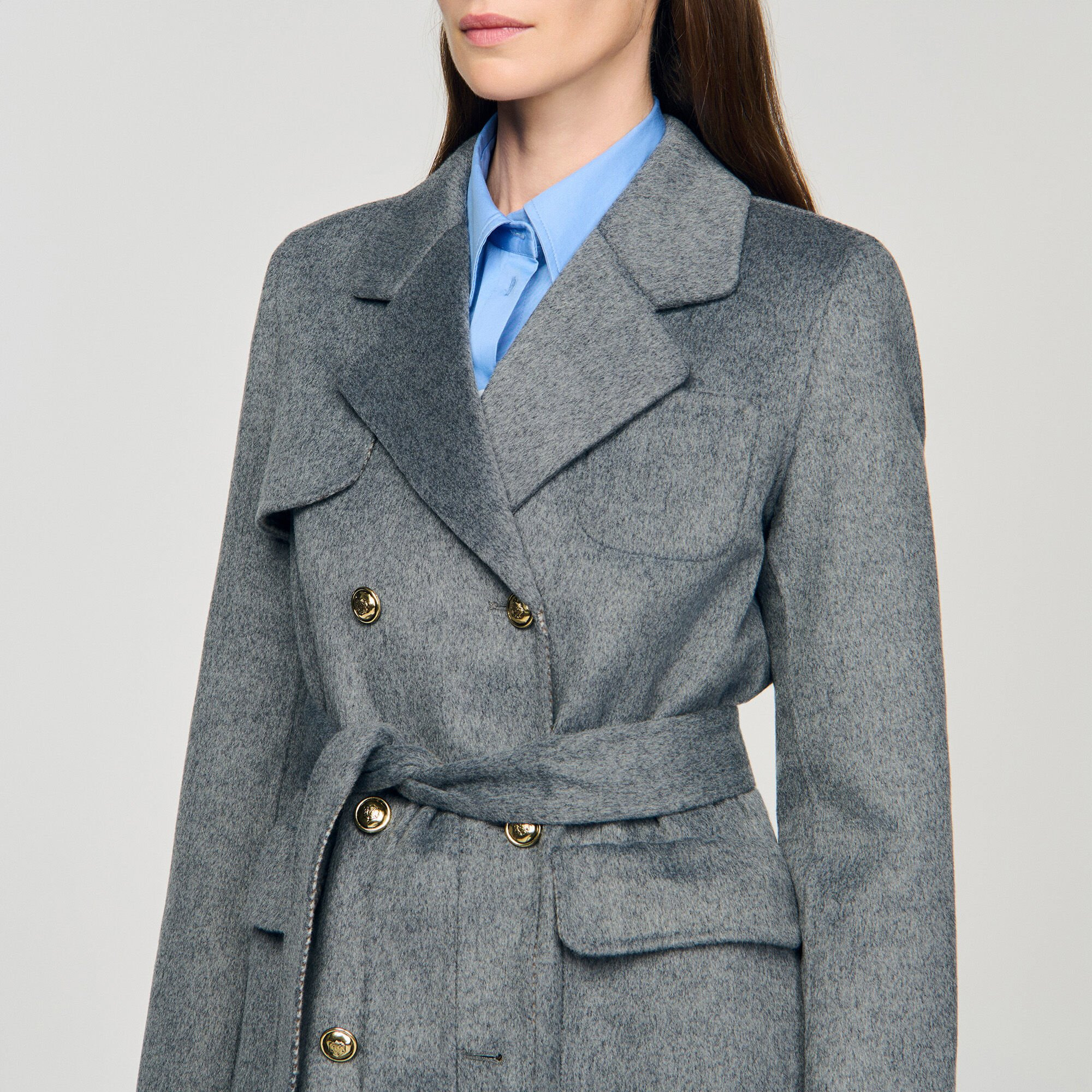 DOUBLE-FACED CHECK COAT - 3