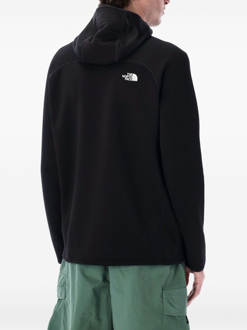 The North Face knitted hooded jacket outlook