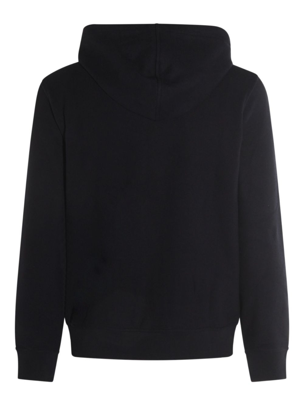 logo-patch zip-fastening hoodie - 2