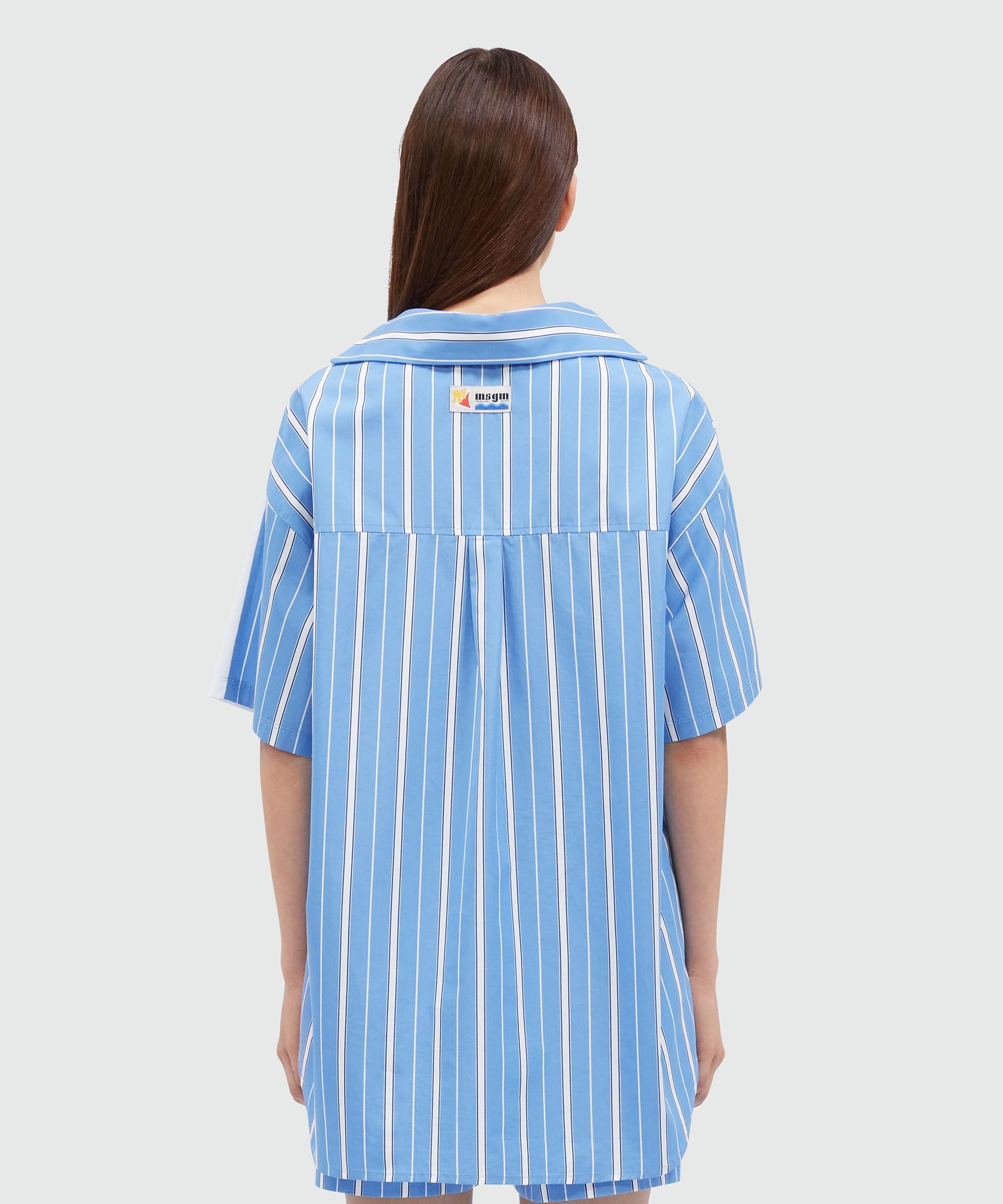 T-Shirt in mix of fabrics - 3