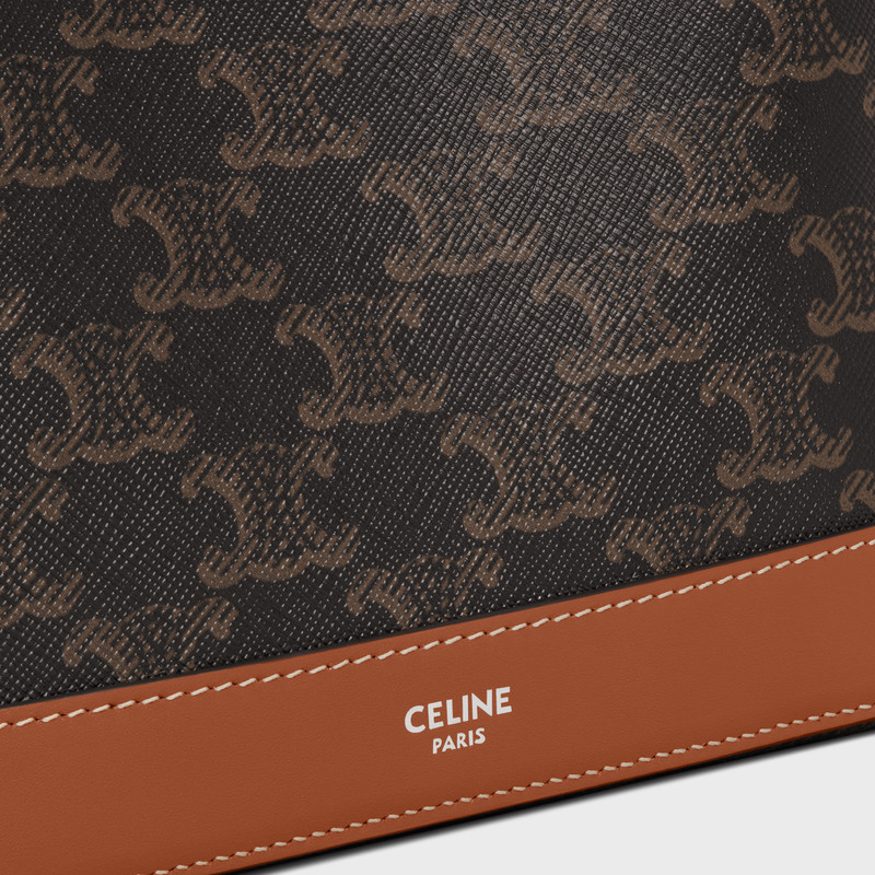 Bucket in Triomphe canvas and calfskin 4