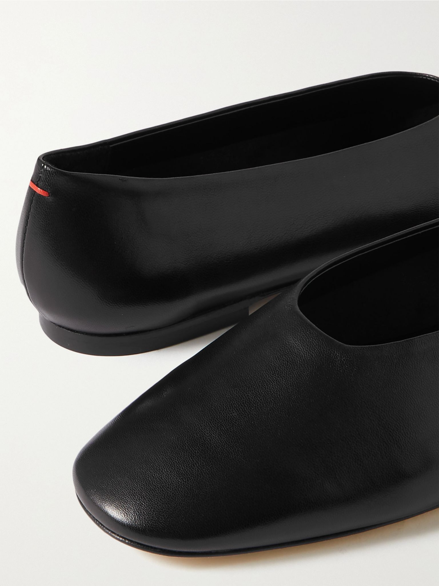Kirsten leather ballet flats Black - 5