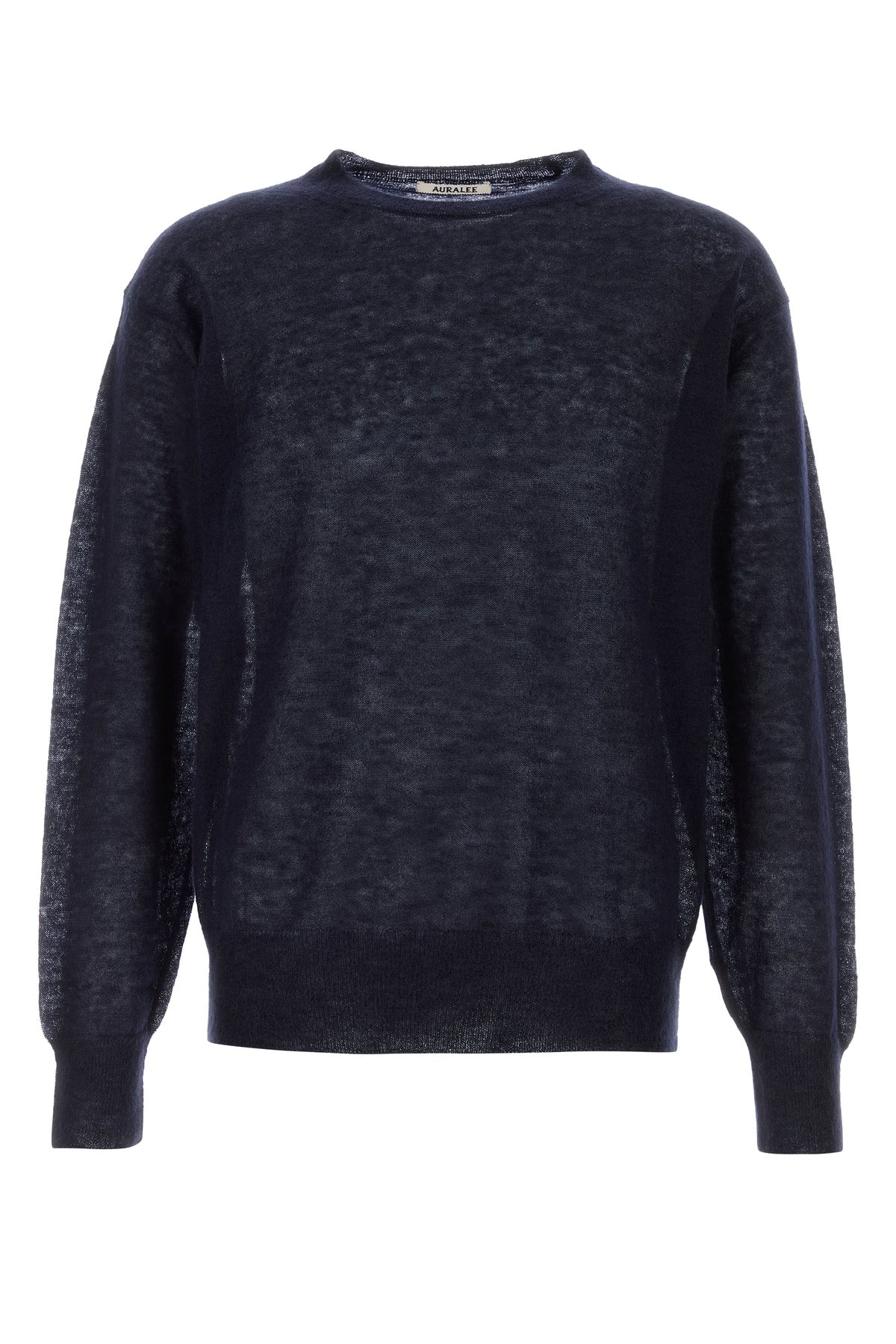 Navy blue mohair blend sweater - 1