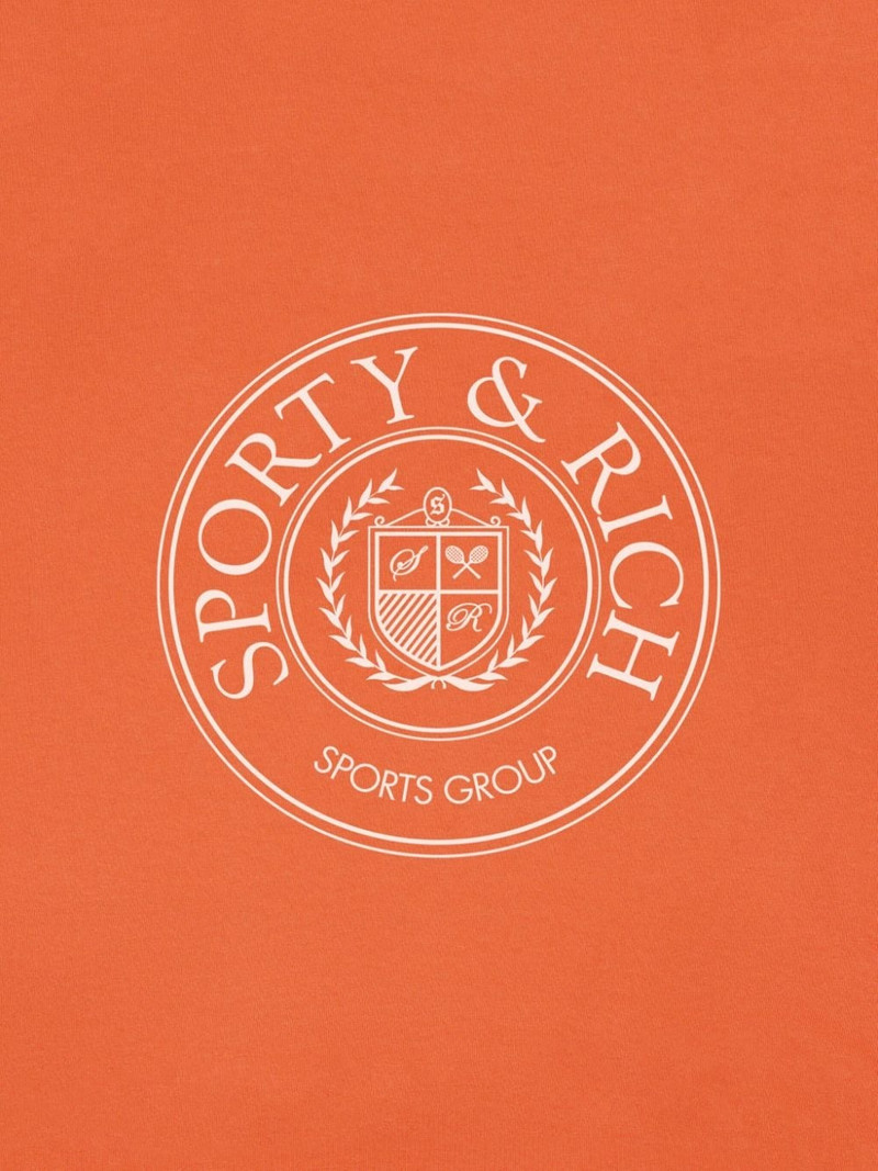 Sporty & Rich Connecticut Crest logo-print sweatshirt outlook